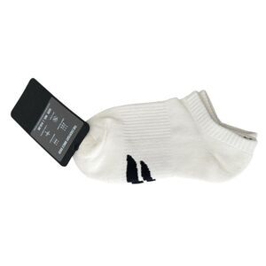 Adidas Men's White Ankle Socks Fabletics Everyday Ankle Sock Size Medium / Large